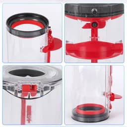 Stofemmer voor Dyson V10 SV12 – Transparante Vervangende Stofcontainer – Handheld Draadloze Stofzuiger Accessoire – Afvalreservoir – Eenvoudig te Reinigen – Reserveonderdeel — thumbnail 4