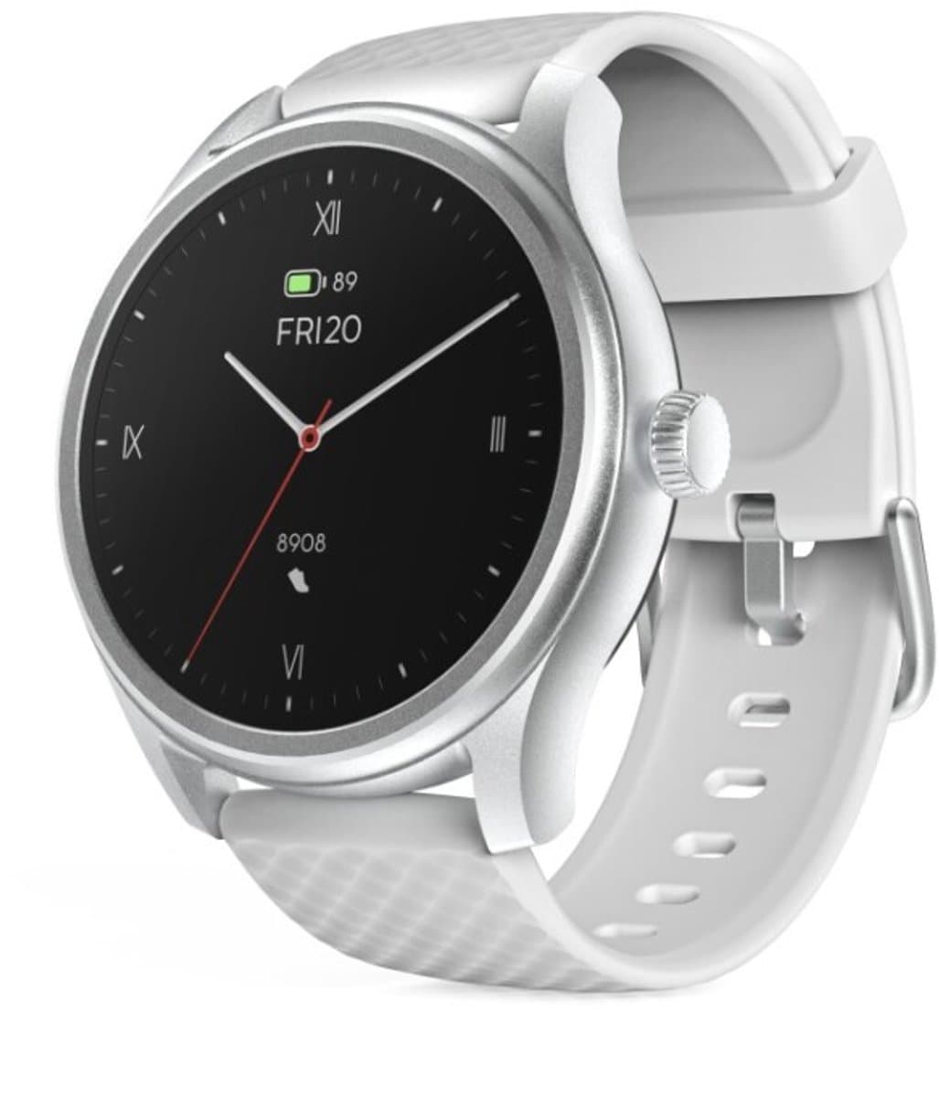 Hama Smartwatch 5010 Rond Slaapbewaking Waterdicht 1.38 Inch Zilver/Grijs — afbeelding 1