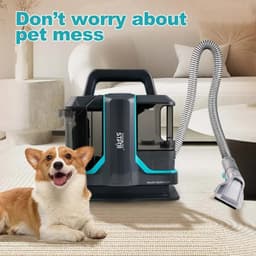 Jurrys Tapijt reiniger - Draagbaar - Machine - Cleaner - Vlekverwijdering - Geurverwijdering - ABS Materiaal - Bekleding — thumbnail 4