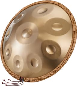 VEVOR Handpan Drum 55cm 9 Noten D Mineur Handtrommelinstrument met Hamer — thumbnail 1