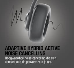 FRESH 'N REBEL Clam Ace 2 Over-ear Draadloze hoofdtelefoon met Noise-cancelling Storm Grey — thumbnail 5