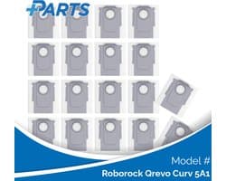 Roborock Qrevo Curv 5A1 Stofzakken (18 Stuks, Plus.Parts® alternatief voor 8.02.0239)