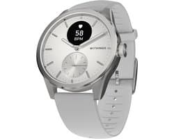 Withings ScanWatch 2 - 42 mm Hybride Smartwatch - ECG, AFib Detectie, SpO₂ Meter, Hartslagmeter, Slaaptracker, Menstruatiecyclus Tracking, 24/7 Temperatuurmeting, 35 Dagen Batterij, Saffierglas, 5 ATM Waterdicht