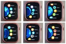 GPSHorlogeKids© - GPS horloge kind - smartwatch kinderen - WhatsApp - 4G videobellen - spatwaterdicht - SOS alarm - SMS - incl SIM - Turn Blauw — thumbnail 5