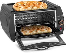 ZMC Mini Tandoor 2100W 22L - Minibakoven voor lahmacun, pizza, naan en brood. Inclusief bakplaat en grillrooster. Compact, krachtig, snelle opwarming, ideaal voor authentieke gerechten. — thumbnail 2