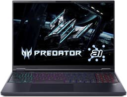 Predator Helios Neo 16 AI PHN16-73-99XR - Gaming Laptop - 16 inch 3K 240Hz - Core Ultra 9 - 32GB - 2TB SSD - RTX 5070 Ti - inclusief 3mnd PC GamePass — thumbnail 1