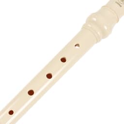 Yamaha YRS-23 Sopranblockfluit C Deutsch, dubbel, wit - Sopraan blokfluit (Duitse boring) — thumbnail 3