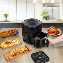 Zilan ZLN9983 Digitale Airfryer – Heteluchtfriteuse / Olievrije Friteuse – 4,5 Liter – 1500 Watt – Zwart — thumbnail 4