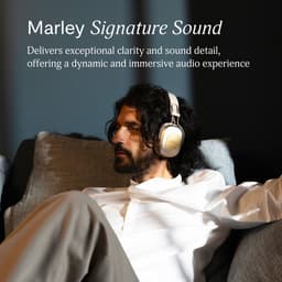 HOUSE OF MARLEY POSITIVE VIBRATION REBEL ANC Over-ear Draadloze hoofdtelefoon met Noise-cancelling Cream — thumbnail 5