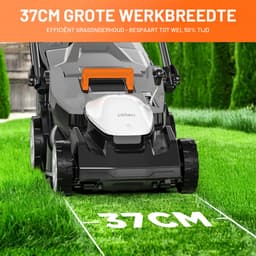 Litheli U20 - Accu Grasmaaier - 37cm Maaibreedte - Tot 300m² - Borstelloze Motor — thumbnail 5