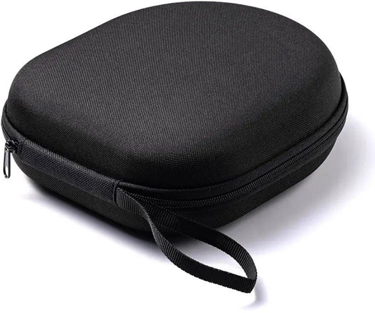 WiseQ Harde Koptelefoon Hoes – Headphone Case – Koptelefoon Case Over Ear & On Ear – Waterdichte Hoofdtelefoon Case – Headset Case – Zwart — afbeelding 1