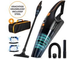 Eraglow® Kruimeldief met steel - Handstofzuiger - Kruimeldief snoerloos - Snoerloze Kruimeldief met Steel – Jouw ultieme schoonmaakpartner