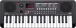 Áengus Keyboard Piano Keyboard Kind met 37 toetsen - Aanslaggevoelige Toetsen - USB-C MIDI - Zwart — thumbnail 1