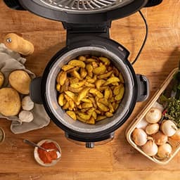 Multifunctionele Airfryer en Keukenmachine met Weegschaal - 6 Liter, Programmeerbaar, 24 Uur, Verstelbare Temperatuur — thumbnail 3