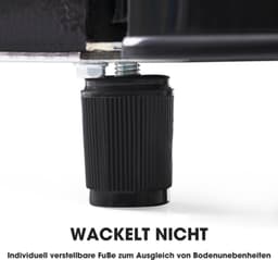 Retro koelkast, koelkast met dubbele deur boven en onder, totale inhoud 72 liter, met 21 liter vriescapaciteit, 120 kWh/jaar, led-verlichting. Verkrijgbaar in diverse kleuren. [Energieklasse E] — thumbnail 5