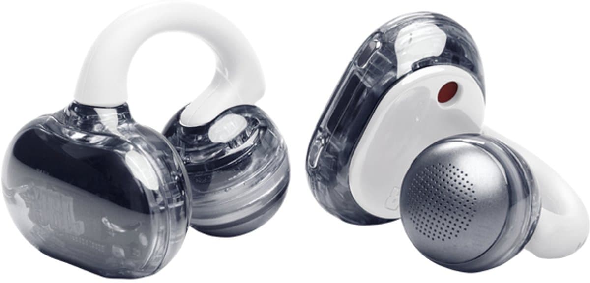 JBL Soundgear Clips 2025 Open-ear Draadloze oordopjes Wit — afbeelding 1