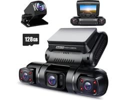 Lexium Dashcam - Daschcams - Auto - Camera - Vooruit - Achteruit - Video - Autobeveiliging - Parkeerbeveiliging - Recording - Dag en Nacht - Schadepreventie
