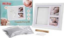Nûby - Fotolijst baby met kleiafdruk - 1 kleiafdruk & 2 foto's — thumbnail 1