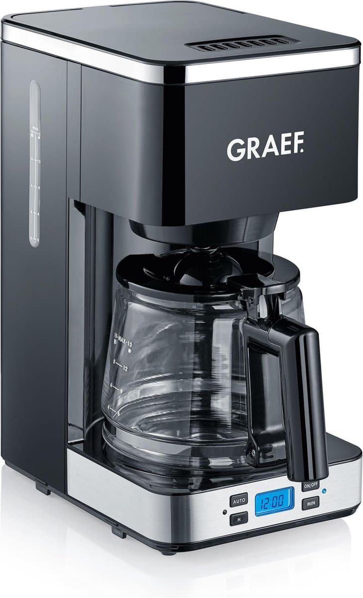 Graef FK502 Koffiezetapparaat Zwart/RVS — afbeelding 1