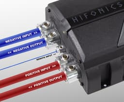HiFonics ZXT5.0 - Autoversterker - Condensator 5 Farad - Hybrid Power capacitor - Stroom buffer 5.0 Farad - Elco - met Volt meter — thumbnail 2