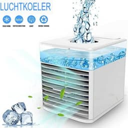 Luchtkoelers met water - Aircooler met water - Aircooler met koelelementen - 190,5 x 172,82 x 193,24 cm - Wit — thumbnail 4