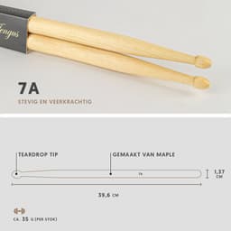 Drumstokken 7A Maple — thumbnail 2