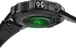 Kiraal Breeze - Stoer en Krachtige Smartwatch Design - Android & iOS - Voor De Moderne Man - Zwart — thumbnail 4