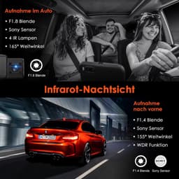 Dashcam - Dashcam Voor Auto - 4K - GPS - Infrared Night Vision — thumbnail 5