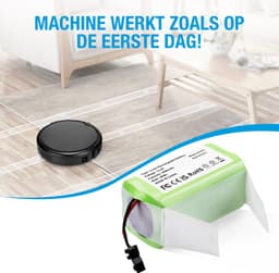 ElegaTech Batterij Geschikt voor RoboVac 11, 11S, 11S Max, 12, 15C Max, 30C Max, 35X & DEEBOT N79S - Vervangende Accu 14.4V 3200 mAh Geschikt voor Automatische Robovac Stofzuigers — thumbnail 3
