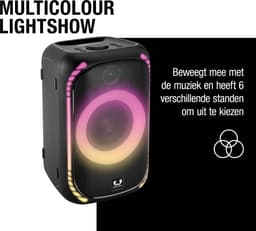 Fresh 'n Rebel Party Speaker Bluetooth - Medium formaat - 20 uur Speeltijd - Bass Boost - Lichtshow - Waterdicht - 200W Peak Output — thumbnail 4