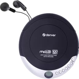 Denver Discman - Draagbare CD & MP3 speler - Anti shock - Inclusief oordopjes - DMP391 — thumbnail 1