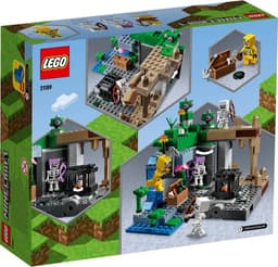 LEGO Minecraft De skeletkerker Speelgoed Halloween Set met Grot, Mobs en Figuren - 21189 — thumbnail 3