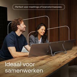 Screenmate® OneCable Portable Monitor 16” - Draagbare Monitor met Beschermhoes - Extra Scherm Laptop - Draagbaar Beeldscherm - Grijs — thumbnail 3