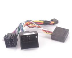 Iso kabelset met canbus decoder voor Carplay en autoradio | Geschikt voor o.a. Opel Astra H, Corsa D, Vectra C, Combo, Antara, Zafira, Meriva, Vivaro, Tigra 2001-2013 | kabel stekker adaptor connector Quadlock aansluiting adapter verloopstekker |
