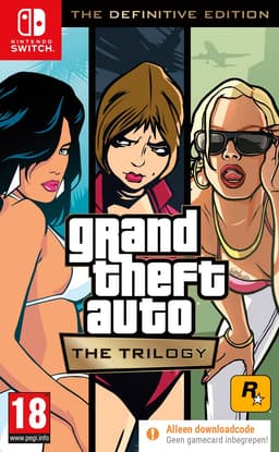 GTA The Trilogy: The Definitive Edition - Nintendo Switch - Code in a box — thumbnail 1