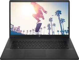 HP 17-cn0104na Intel® Pentium® Silver N5030 Laptop 43,9 cm (17.3") Full HD 8 GB DDR4-SDRAM 128 GB SSD Wi-Fi 5 (802.11ac) Windows 11 Home in S mode Zwart — thumbnail 1