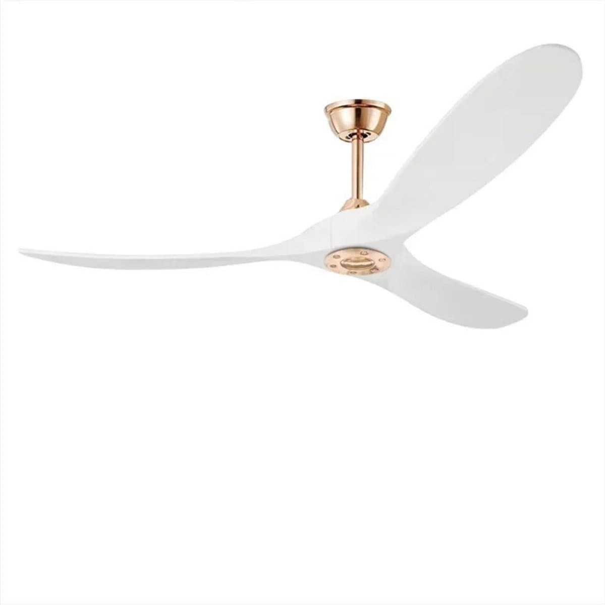 Bovista Plafondventilator - Met Verlichting - Plafond Ventilator - Met Lamp - Plafonniere Met Ventilator - Stijl N - 150cm — afbeelding 1
