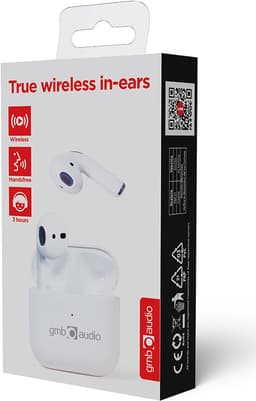 GMB-Audio Valletta TWS In-Ear Oordopjes Glanzend Wit — thumbnail 2