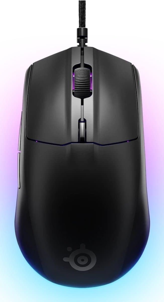 SteelSeries Rival 3 Gen 2 Gaming Muis Zwart — afbeelding 1