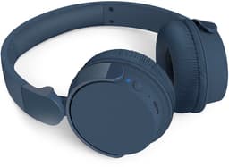 PHILIPS TAH4209 Lichtgewicht On Ear draadloze Bluetooth Headphones met Passive Noise Isolation - multipoint connectie - 55 uur afspeeltijd, natuurlijk geluid, heldere gesprekken, dynamische bass, 2 uur USB-laden - Denim Blauw — thumbnail 2