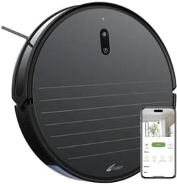 Zoef Robot robotstofzuiger Jannie 4.1 - Vacuum cleaner - Robotstofzuiger met laadstation - met App bediening - robotstofzuiger huisdieren - Slimme navigatie - robot stofzuiger — thumbnail 1