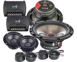 Audio System Carbon 165/3 16.5cm / Composet 3-weg speakers / Auto speakers / Luidsprekers 6.5''