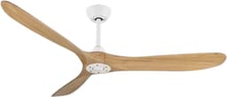 Nivard Plafondventilator - Met Verlichting - Plafond Ventilator - Met Lamp - Plafonniere Met Ventilator - Stijl J - 150cm — thumbnail 1