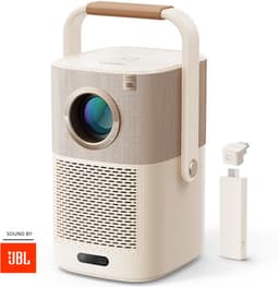 Yaber T2 Plus Smart Portable Projector 2x5w JBL Beamer Beige — thumbnail 1