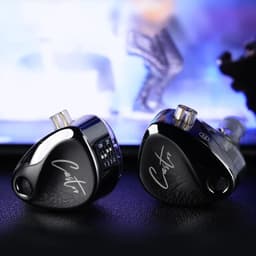 KZ Castor Pro - In-Ear Monitors - IEM - 1 Dynamische + 1 Balanced Driver - Audiofiele Oordoppen - Verwisselbare Kabel - Universele Pasvorm - Grijs — thumbnail 5