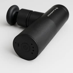 Flamengo Mini Massage Gun – Inclusief Hot & Cold Kop | Staal Design | Ultralicht, Stil en Draadloos | Krachtige Spiermassage + Warmte & Koude Therapie - massage apparaat pistool INCL set — thumbnail 3