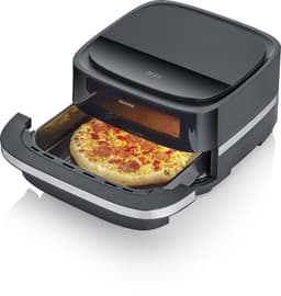 FR 2464 Severin S-Fry Pizza & More - Airfryer - Hetelucht friteuse - Pizzaoven - 4 liter - Brede vorm - Kijkvenster — thumbnail 1