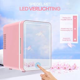 Lexium Mini Fridge for Drinks - Kleine Koelkast - Mini Koelkasten - Minibar - Mini Fridge - Mini Koelkast - Mini Koelkastje - — thumbnail 2