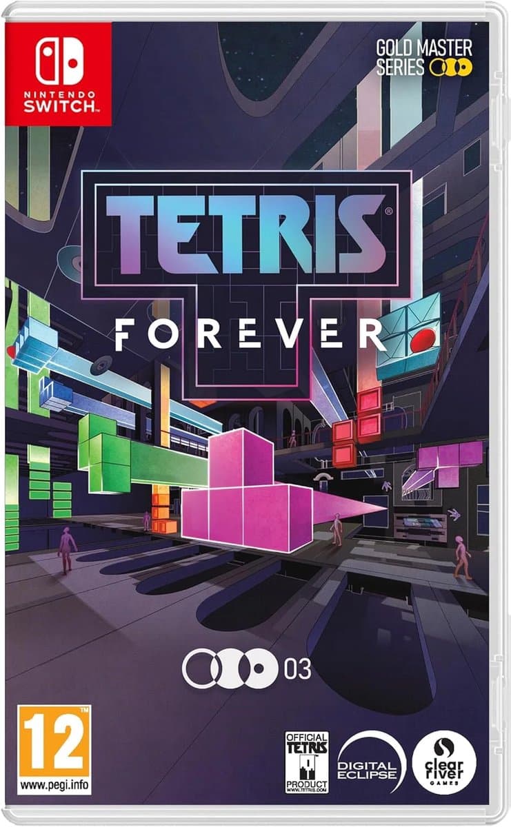 Nintendo Games Tetris Forever Transparant PAL — afbeelding 1