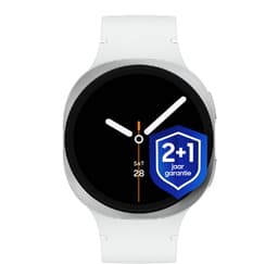 Samsung Galaxy Watch8 - smartwatch - 40mm - Zilverkleurig + 1 jaar extra garantie — thumbnail 1